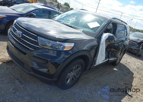 2022 Ford Explorer Xlt из США, поврежденный, VIN 1FMSK8DH3NGC51588